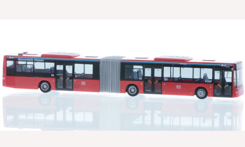 Rietze 72784 MAN Lion's City G 2015 városi csuklós autóbusz, DB Busverkehr Hessen (256096) (H0)