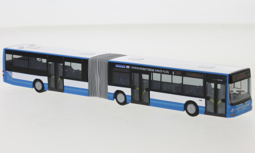 Rietze 72790 MAN Lion's City G 2015 városi csuklós autóbusz, Verkehrsbetriebe Kreis Plön (255068) (H0)