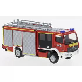   Rietze 72937 Mercedes-Benz Atego Schlingmann Varus HLF tűzoltóautó, Feuerwehr Rübke (259777) (H0)