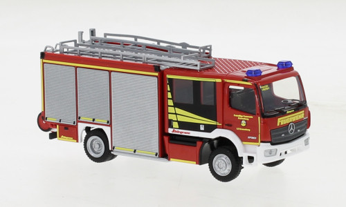 Rietze 72939 Mercedes-Benz Schlingmann Varus HLF tűzoltóautó, Feuerwehr Kranenburg (262401) (H0)