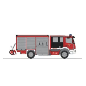   Rietze 72962 Mercedes-Benz Schlingmann Varus HLF tűzoltóautó, Feuerwehr Kellinghusen (H0)
