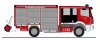 Rietze 72963 Mercedes-Benz Schlingmann Varus HLF tűzoltóautó, FW Faulbach (H0)