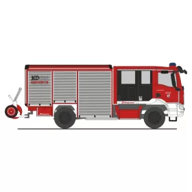   Rietze 72976 MAN Schlingmann Varus HLF tűzoltóautó, HLF FW Havixbeck (H0)