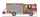 Rietze 72989 MAN Schlingmann Varus 13t HLF tűzoltóautó, Vorführdesign (H0)