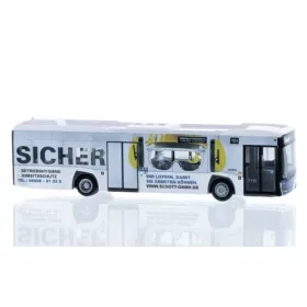   Rietze 73041 Solaris Urbino 12 2014 városi autóbusz, Völklinger Verkehrsbetriebe (CH) (248398) (H0)