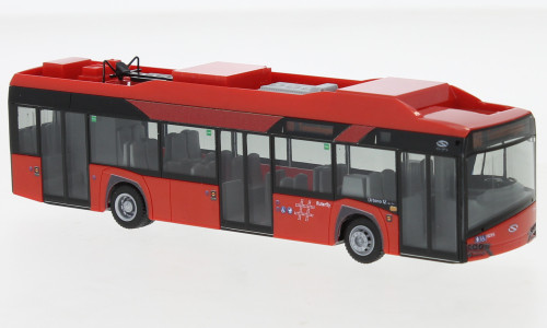 Rietze 73048 Solaris Urbino 12 electric 2014 városi autóbusz, Ruterby (N) (257135) (H0)
