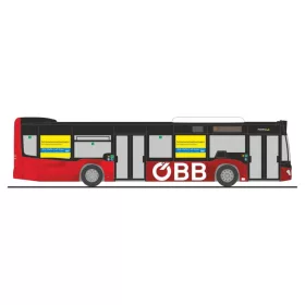   Rietze 73518 Mercedes-Benz Citaro 2015 NGT városi autóbusz, ÖBB Postbus - SEV (AT) (H0)