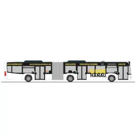   Rietze 73585 Mercedes-Benz Citaro G 2015 városi csuklós autóbusz, Hanauer Strassenbahn (H0)