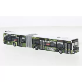   Rietze 73693 Mercedes-Benz Citaro G 2015 városi csuklós autóbusz, Stadtverkehr Lübeck - Bundeswehr (261045) (H0)
