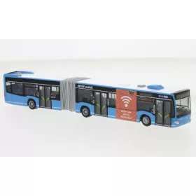   Rietze 73694 Mercedes-Benz Citaro G 2015 városi csuklós autóbusz, WSW mobil, Wuppertal (262414) (H0)