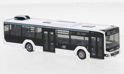 Rietze 75365 MAN Lion's City 12 2018 városi autóbusz, DB - Regio Bus Mitte (259800) (H0)