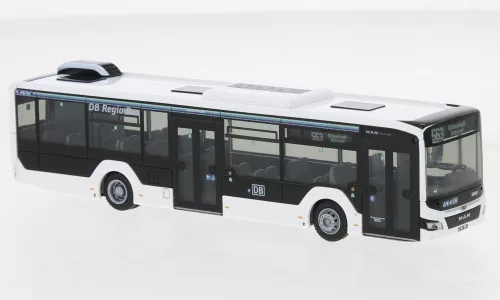 ausverkauft | RIETZE 75379 MAN Lions City 12 2018 RMV Expressbus Busmodell 1:87 | Online kaufen bei Modellbau Härtle