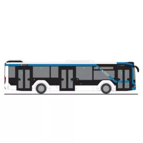   Rietze 75404 MAN Lion's City 12 2018 városi autóbusz, Stadtwerke Landshut (H0)