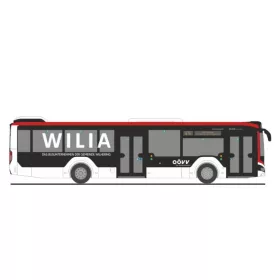   Rietze 75408 MAN Lion's City 12 2018 városi autóbusz, Wilia Bus Linz - Land (H0)