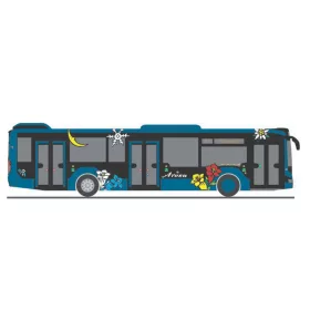   Rietze 75416 MAN Lion's City 12 2018 városi autóbusz, Arosa (H0)