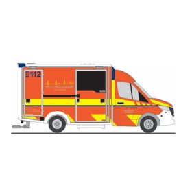   Rietze 76097 Mercedes-Benz Wietmarscher Design-RTW 2018, Steinfurt (H0)