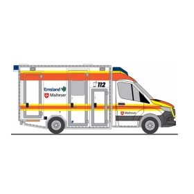 Rietze 76098 Mercedes-Benz GSF RTW - Malteser Emsland (H0)