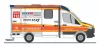 Rietze 76120 Mercedes-Benz STROBEL RTW 18 - ZRF - BF Saarbrücken (H0)