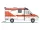 Rietze 76122 Mercedes-Benz System Strobel RTW 2018 - Malteser Magdeburg (H0)
