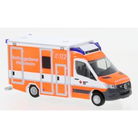   Rietze 76185 Mercedes-Benz GSF RTW 2018, Rettungsdienst Hildesheim (262395) (H0)