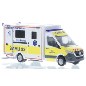   Rietze 76199 Mercedes-Benz Wietmarscher Ambulanz RTW 2018, SAMU 92 (253915) (H0)