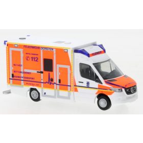   Rietze 76235 Mercedes-Benz GSF RTW 2018, Feuerwehr Dorsten (263447) (H0)