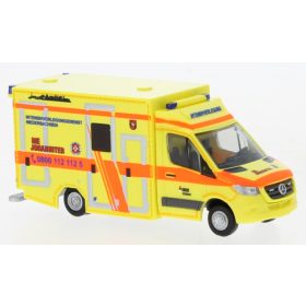   Rietze 76253 Mercedes-Benz GSF RTW 2018, Johanniter Intensivverlegung Niedersachsen (259772) (H0)