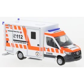   Rietze 76297 Mercedes-Benz Wietmarscher Ambulanz RTW 2018, DRK Darmstadt-Mitte (257124) (H0)