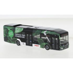   Rietze 76318 MAN Lion's City 12 E autóbusz, Wupsi Wuppertal (262410) (H0)