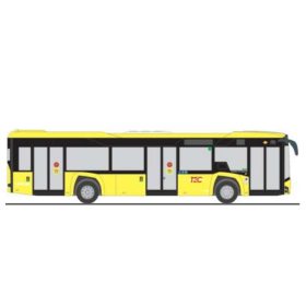   Rietze 77214 Solaris Urbino 12 Hydrogen 2019 autóbusz, LETEC (H0)
