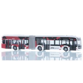   Rietze 77602 Mercedes-Benz eCitaro G városi csuklós autóbusz ETH, Zürich (253710) (H0)