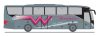 Rietze 77929 Setra S 515 HD autóbusz, Wöhrle Reisen (H0)