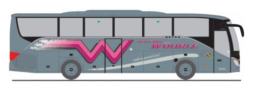 Rietze 77929 Setra S 515 HD autóbusz, Wöhrle Reisen (H0)