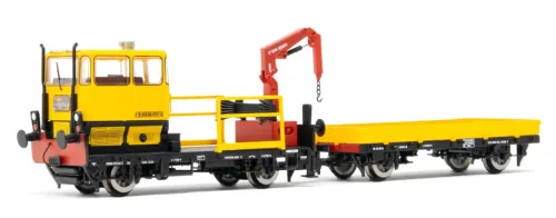 Rivarossi 2909D Vasúti pályakarbantartó jármű - Rottenkraftwagen KLV 53, FS RFI (E5-6) (H0) - DCC