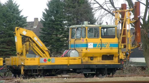 Rivarossi 2925S Vasúti pályakarbantartó jármű - Rottenkraftwagen KLV 53, DBG (E5-6) (H0) - Sound
