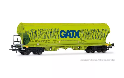 Rivarossi 6690 Gabonaszállító négytengelyes teherkocsi, GATX (E6) (H0)