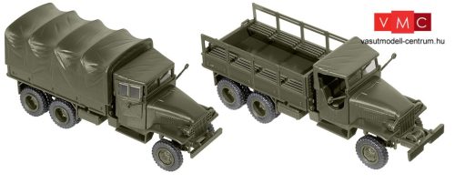 Roco 5044 GMC CCKW 353 6x6 katonai ponyvás teherautó (H0) - US Army