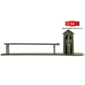 Roco 5091 Katonai sorompó őrbódéval (H0)