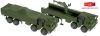 Roco 5098 MAN 4550 8x8 ponyvás katonai teherautó emelődaruval (H0) - Bundewehr