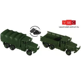   Roco 5123 M35 A2 (6x6) platós/ponyvás katonai teherautó - US Army (H0)