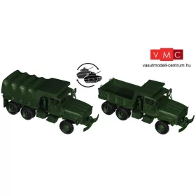   Roco 5183 M929 / M930 (6x6) katonai billencs ponyvával - US Army (H0)