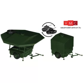 Roco 5192 Kärcher tábori konyha - Bundeswehr (H0)