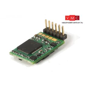   Roco 10887 Mozdonydekóder, 6-tűs (NEM651), visszajelzésre képes (ZIMO MX617L) (H0,TT,N)