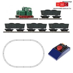   Roco 31034 Analóg kezdőkészlet: Dízelmozdony tehervonattal (E3-6) (H0e)