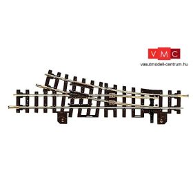 Roco 32411 Jobbos váltó, 134,4 mm hosszú, 15°, H0e