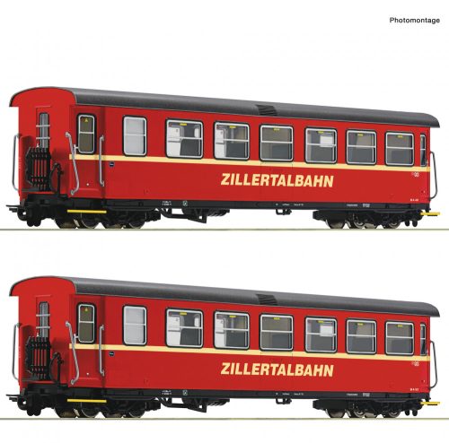 Roco 34049 Személykocsi-pár, négytengelyes B4, Zillertalbahn (E5) (H0e)