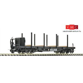   Roco 34580 Rakoncás négytengelyes teherkocsi fékállással, ÖBB (E4-5) (H0e)
