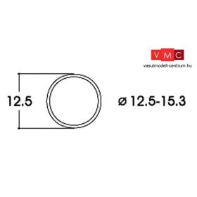 Roco 40075 Tapadógyűrű 12,5-15,3 mm kerékre, AC (10 db)