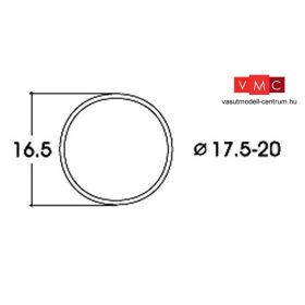 Roco 40077 Tapadógyűrű 17,5-20 mm kerékre, AC (10 db)