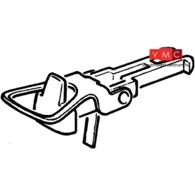 Roco 40243 Standard kengyeles kuplung (2 db), NEM (H0)